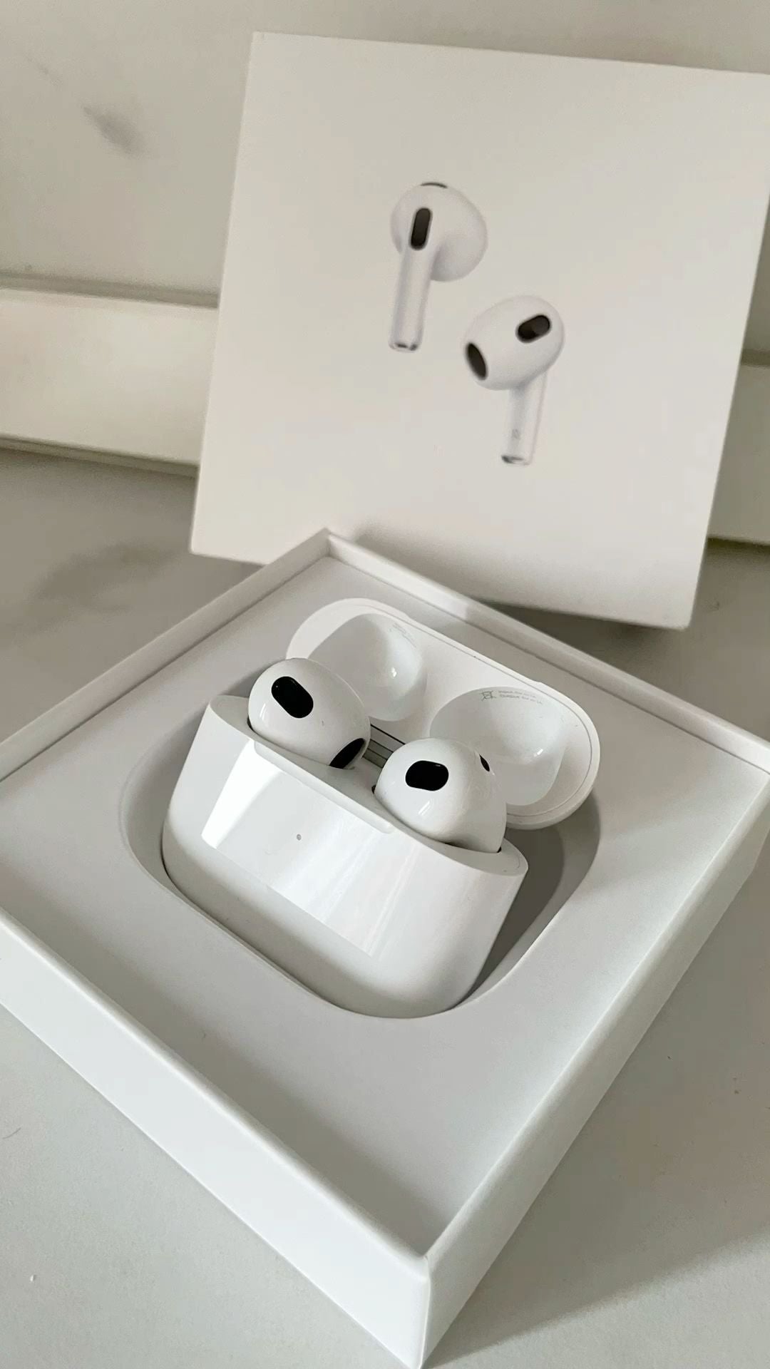 Auriculares Bluetooth Tws 3ra Generación Blanco Hielo Compatible Con IPhone Y Android